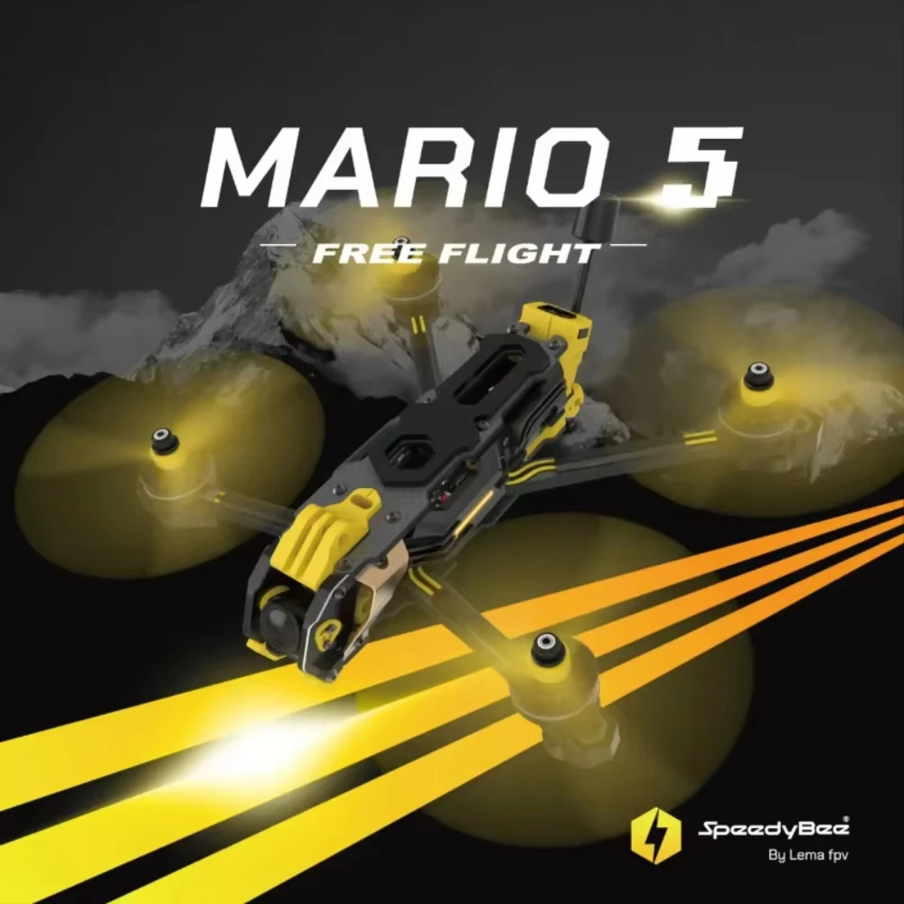 Drone Kit Racing - Speedybee Mario 5 O4 Rahmen-Kit DC